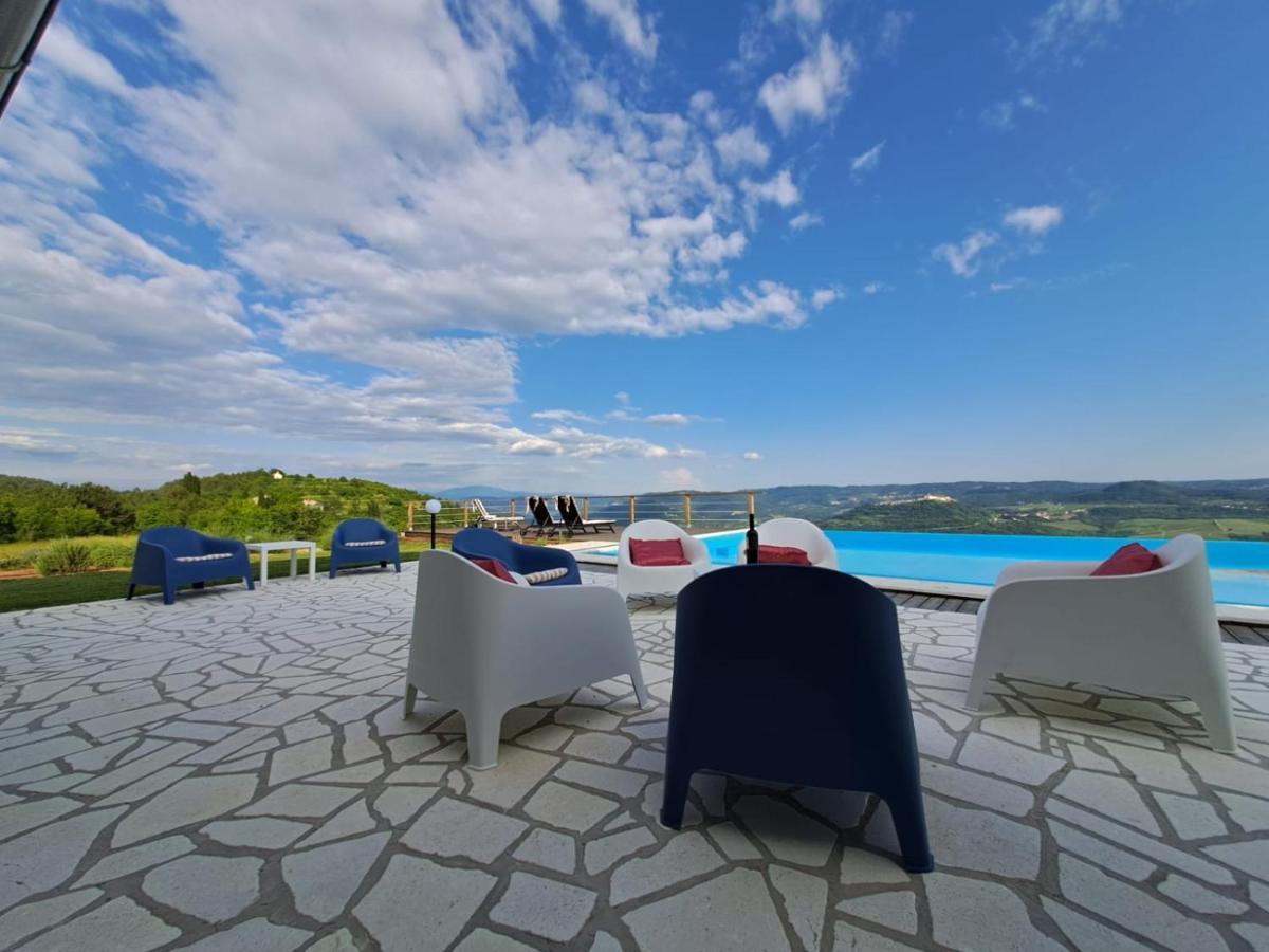 Villa San Silvestro Oprtalj Exteriér fotografie