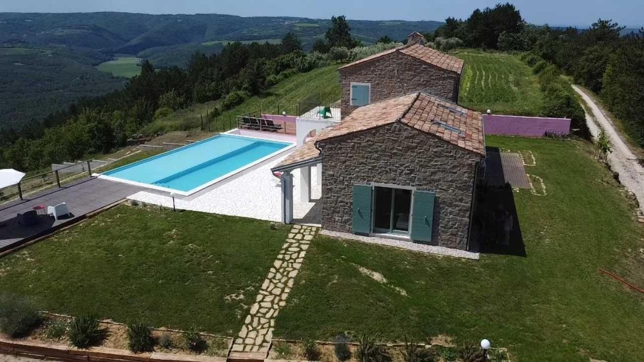 Villa San Silvestro Oprtalj Exteriér fotografie