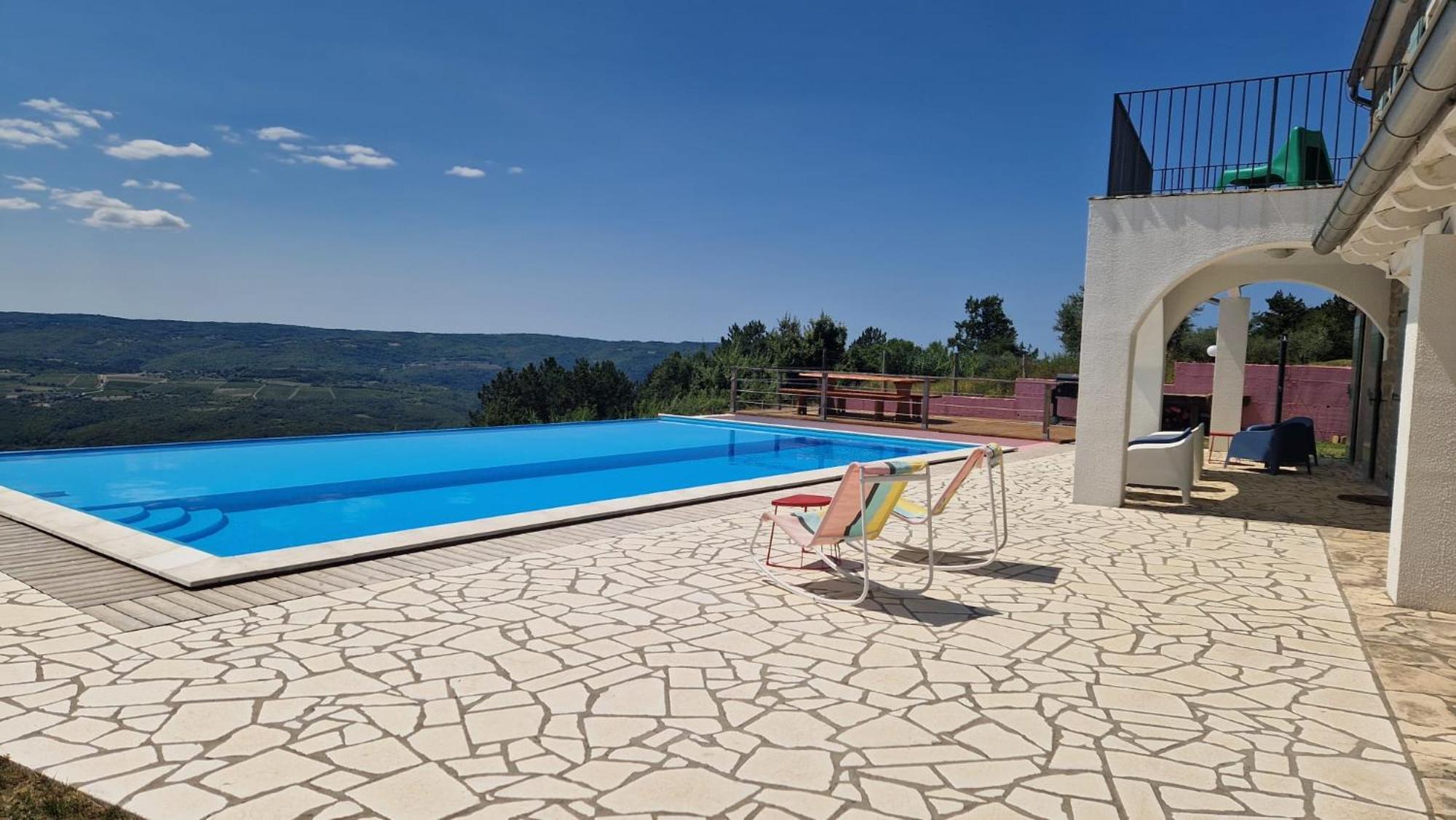 Villa San Silvestro Oprtalj Exteriér fotografie
